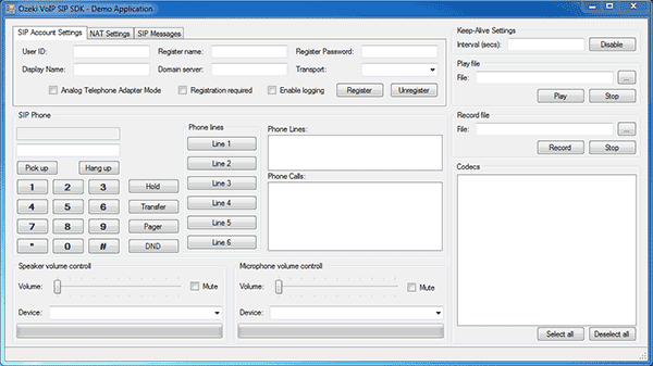 Click to view C# SPEECH TO TEXT CALL RECORDER 9.2.0 screenshot