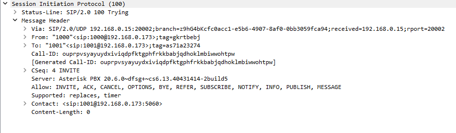 SIP Unhold trying PDU