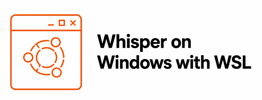 Whisper on Windows with WSL poster image
