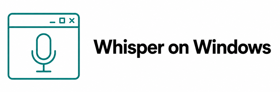 Whisper on Windows poster image